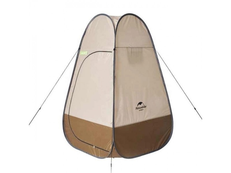 Душевая палатка раскладная Naturehike NH17Z002-P, коричневая